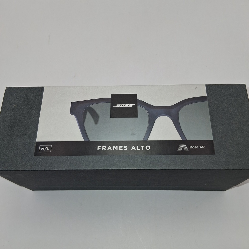 Bose Frames Alto M/L Audio Sunglasses With Open Ear Headphones W/Bluetooth-Black